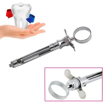 Dentist Dinții de Albire Dentara Seringă pentru Anestezia Dentară Seringă Preumplută Înălbitor Dinte Aspiratie Stomatologice din Oțel T E2G2