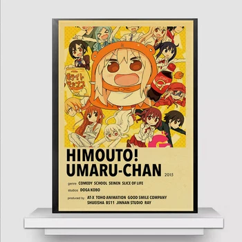 Vintage Serie Anime Wars Alimentare/Numele Tău/Haikyu!!/Bleach Retro Hârtie Kraft Poster De Arta De Perete Decor Acasă Living Poze