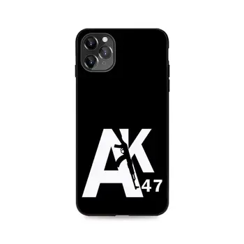 AK47 Arma Telefon Caz Pentru iPhone SE2 11 Pro XS MAX XS XR 8 7 6 Plus 5 5S Caz SE