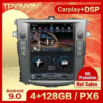 Carplay 2 Din Android 9 Tesla Stereo Pentru Toyota Corolla 2007 2008 2009 2010 2011 2012 2013 Video Receptor Radio Player Unitatea De Cap