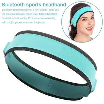 Fără fir Bluetooth Stereo Căști de Funcționare Cască Somn Cască Sport, Muzică de Dormit Bentita BUCURIE Moda