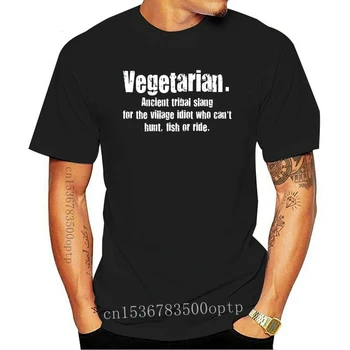 Vegetarian Tribal Argou T Shirt Tee Geek Vegan Hippie Glumă Amuzant Cadou De Ziua Om Nou Design De Tricou De Imprimare De Top Tees
