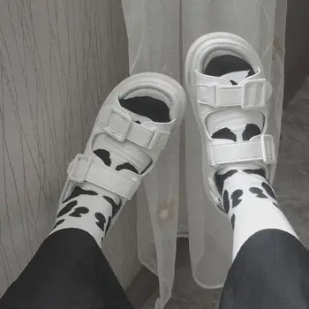 LLUUMIU catarama sandale femei Roma Sandale de Vară 2021 Platforma Pantofi de Moda Unic Glezna Curea Sandale Femei, Sandale Sport alb