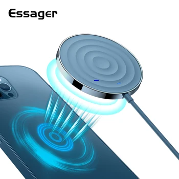 Essager 15W QI Magnetic Wireless Încărcător Pentru IPhone 12 Pro Max Mini Inducție Rapidă Magic Pad de Încărcare fără Fir Adaptor
