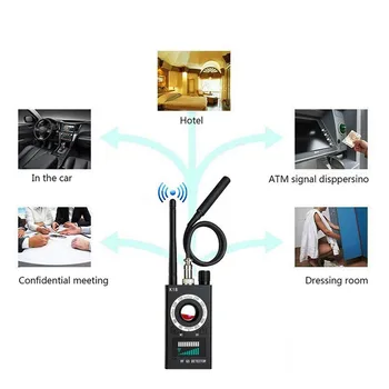 K18 Multifunctional Anti-Spionaj Detector Camera GSM Audio Bug Finder Semnal GPS Obiectiv RF Wireless Tracker Detecta Produse Wireless
