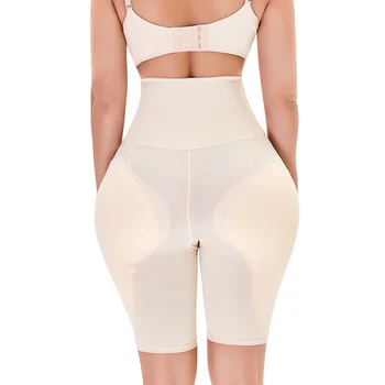 Femei sexy Body Shaper Fund de Ridicare Fese False Burete Pad de Control Chilotei Shapewear Burtica Hip Lenjerie de corp Lenjerie 6XL