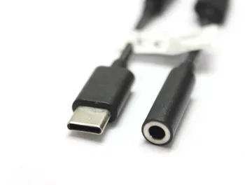 Tip Original-C 3.5 Jack Casti Cablu USB de TIP C 3.5 mm AUX pentru Căști, Adaptor Pentru Moto Z XT1650 Moto Z3 Juca XT1929 Pentru MacBook