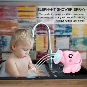 Desene Animate Elefant Forma Jucarii De Baie Baby Infant Duș Oală De Apă Pentru Copii Șampon Ceașcă De Baie Jucarii De Înot Pentru Copii Jucarie