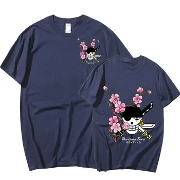 Vara Noi Roronoa Zoro Print T Shirt Femei Bărbați One Piece Anime Tricou Supradimensionat Noi Unisex, tricouri Streetwear Cosplay