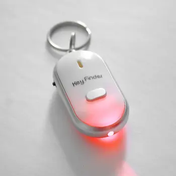 LED Fluier Finder Cheie Intermitente de Sunet de Control de Alarmă Anti-Pierdut Keyfinder Localizare Tracker cu Breloc 4 Culori Pentru Alegerea