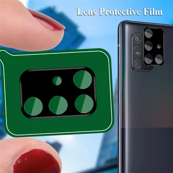 2 buc Camera Lens Cover Pentru Samsung Galaxy A51 A71 A21S Sticlă de Protecție Caz Lentile de Noapte Film Pentru Samsung A31 A41 A21S Protector