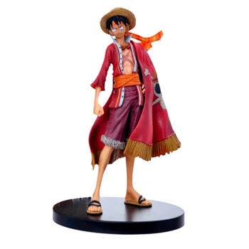One Piece Luffy de Teatru, Ediția a 15-a Aniversare de Acțiune Figura Juguetes Anime Cifre Model de Jucării pentru Copii Cadou de Crăciun 15cm