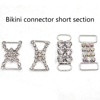 Noul Hot 10Pc/Lot se Amestecă Dimensiunea en-Gros Ieftine Cristal Catarame Stras Bikini Conector Panglică Îmbrăcăminte Catarama