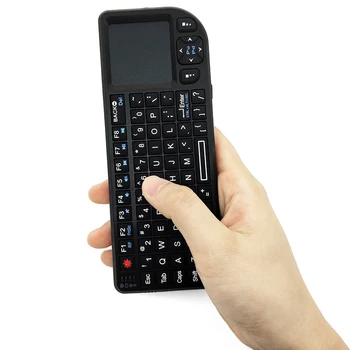 A8 Mini Tastatură spaniolă, rusă, engleză Portabile 2.4 G RF Wireless Tastatura Cu Touchpad Mouse-ul Pentru PC, Notebook-uri Smart TV Box