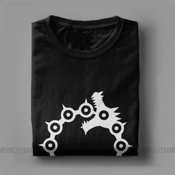 Cele Șapte Păcate de Moarte Tricouri Dragon Păcatul Mâniei Meliodas T-Shirt pentru Bărbați Japonezi Otaku Bumbac Tricou Plus Dimensiune Topuri