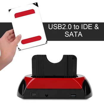 Tot în 1 Stație de Andocare Hdd eSATA USB 2.0/3.0 Adaptor Pentru 2.5/3.5 Hard Disk Docking Station Greu Cabina