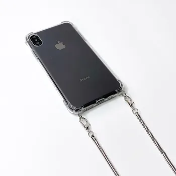De lux Crossbody curea caz telefon moale pentru iPhone 12 Pro Max MiNi 11 Pro Max XR X XS Max 7 8 plus SE 2020 acoperi colier acoperi