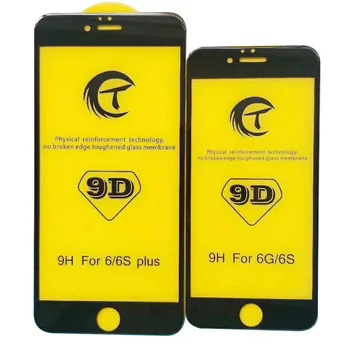 Pentru 11 monostrat cu membrana rezistentă la zgârieturi apple iPhone Xsmax 7 8 lus complet telefon mobil ecran protector de film de 9