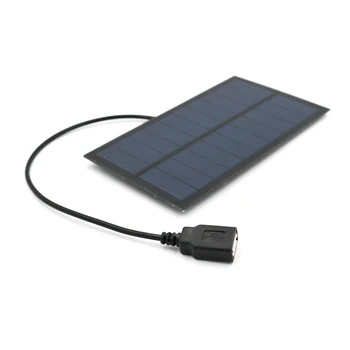 5V 2W 3W 4W 7W Ieșire USB de Celule Solare în aer liber 18650 Baterie Încărcător USB de sex Feminin Port 5 V Taxa de Reglementare Panou Solar