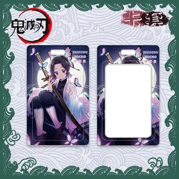 Hot Anime Demon Slayer: Kimetsu Nu Yaiba Kamado Tanjirou Nezuko Card De Credit, Id-Ul De Suport Sac De Autobuz De Student Carte De Afaceri Acoperă Insigna
