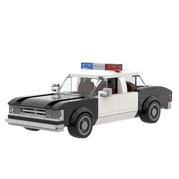 MOC High-Tech Masina de Serie 1979 Mor Greu Pentru Mașini de Poliție Blocuri Kit Cărămizi Jucarii Pentru Copii Baieti Asamblare DIY Vehicul