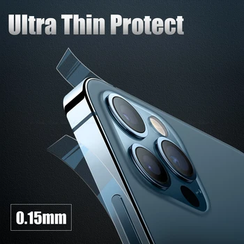 2sets Hidrogel Cadru de Film Autocolant Mat Clar Rim Folie de Protectie Pentru iPhone 12 mini TPU Granița de Film Pentru iPhone 12 Pro Max