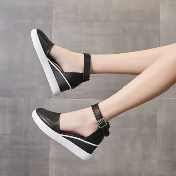 Pantofi Casual Femei Sandale pentru Femeie Încălțăminte de Vară de Vară 2021 Feminin Sandale cu Platforma Femei Pantofi cu Tocuri Înalte Sandles 40
