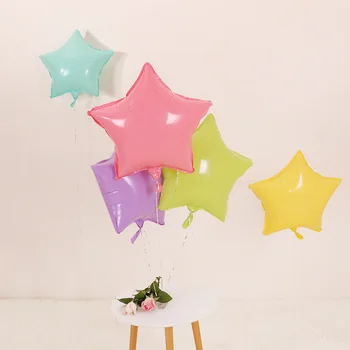 5Pcs/multe Bomboane Colorate Baloane Folie in Forma de Inima pentru Decor Nunta Petrecere Copil de Dus pentru Copii Cadouri 18Inch Baloane