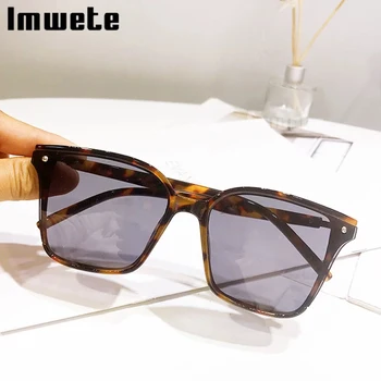 Imwete Epocă Supradimensionat ochelari de Soare Patrati Femei Barbati Retro Designer de Brand de Conducere Ochelari de Soare în aer liber Ochelari Nuante UV400