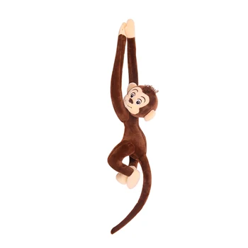 65CM Drăguț Lungă Armate Maimuță în Formă de Jucărie de Pluș Maimuță Brațul Lung Coada Moale de Pluș Agățat Păpușă Jucărie Acasă Decor Perdele Cuier
