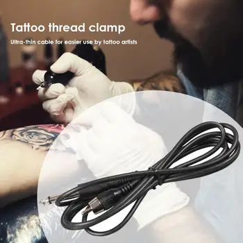 Ultra Light 90 de Grade Unghi Drept Tatuaj RCA Cablu de Clip cu Silicon Cablu, Mașină de Tatuaj de Alimentare Cablu de Conectare