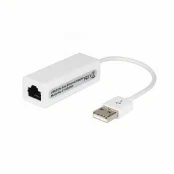 Super Viteza Usb 2.0 Naar RJ45 USB2.0 Naar de Rețea Ethernet, Lan Adapter Card de 10Mbps Adaptor Pentru MacBook Air DF Laptop Adaptor