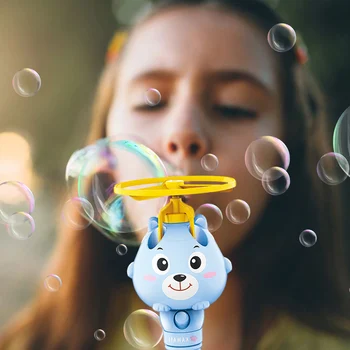 Noi Farfurie Zburătoare/Disc Bubble Blower Jucarie Bubble Bagheta Jucărie Electric, Mașină De Bule De Vară, Apa De Sapun Bubble Maker Bagheta Pentru Copii
