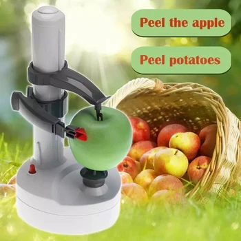 Noua Unealta Electrica Masini De Uscare De Fructe, Legume Automate Oțel Inoxidabil Apple Peeler Accesorii De Bucatarie De Cartofi Mașină De Tăiat
