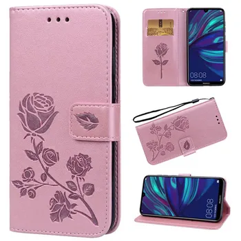 De lux Piele Flip Carte stil de Caz pentru Samsung Galaxy A31 Floare Trandafir Portofel Stand Cartelei Caz Capacul Telefonului Sac coque
