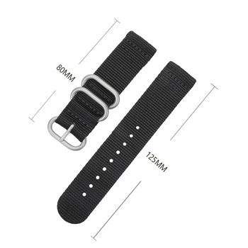 Trupa ceas pentru Samsung Gear Fit 2 / Gear Fit 2 Pro Țesute Nailon Reglabil Curea de schimb Compatibile cu SM-R365 Ceas Inteligent
