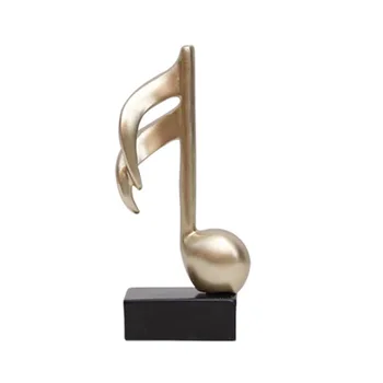 Mini Notă Muzicală Figura Model De Rasina De Artizanat Desktop Pian Ornament Decor Acasă