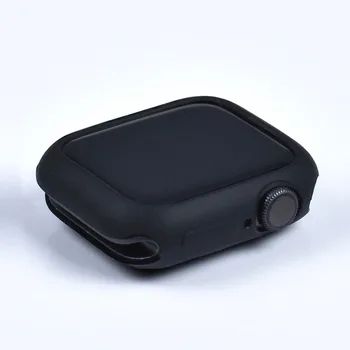 Bomboane Moi Ceas Silicon de Caz Pentru Apple Watch serie se 6 5 4 3 2 1 44mm 40mm iWatch6 Bara de protecție Ecran Protector Acoperă 42mm 38mm