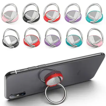Formă simplă de Metal Rotativ 360° Deget Inelul Suport Stand Accesoriu de Rotație Suport de Telefon Pentru iPhone, Samsung, Huawei, Xiaomi