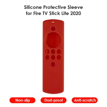 Control de la distanță Caz de Protecție pentru Amazon Alexa Foc TV Stick Lite Portable Praf Proteja Piele de Silicon pentru Telecomanda Accesorii