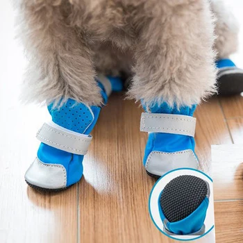 Câine de companie pantofi Impermeabil chihuahua Anti-alunecare cizme zapatos para perro catelul pisica șosete botas sapato para cachorro chaussure chien
