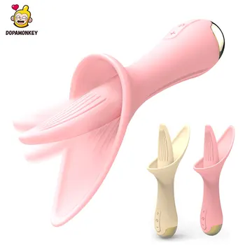 DOPAMONKEY Limba Vibrator Viteza de 30 dovada de Apă G Spot AV Bagheta Jucarii Sexuale pentru Femei Clitoris cu Vibrator Stimulator Jucarii Sexuale Penis artificial