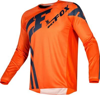 BATFOX Pro 2021 Enduro, Downhill Mountain Bike Tricouri MX Motocross BMX Racing Jersey DH Maneca Lunga, Haine de Ciclism MTB T-shirt