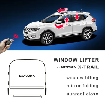 Auto Power macaraua Geamului+oglinda sistem de pliere+trapa se închide pentru Nissan X-trail fereastra mai Aproape Accesorii Auto pentru Xtrail T32
