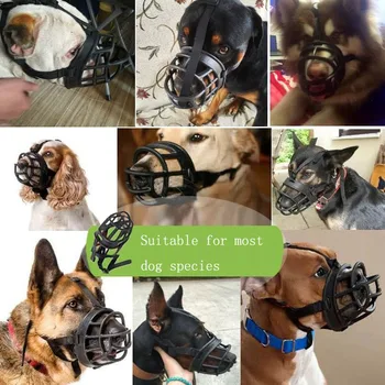 Animale de companie Câine Bot Silicon Moale Respirabil Coș Gura Câine Bot pentru întreprinderile Mici Mijlocii Mari Câinii nu Mușcă Anti Latrat Accesorii