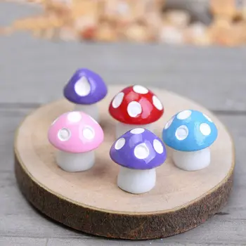 10buc Minunat Artificiale Ciuperci Miniaturi Zână Ornamente de Gradina Kawaii Accesorii Rasina de Artizanat, Decoratiuni Miza Ambarcațiuni