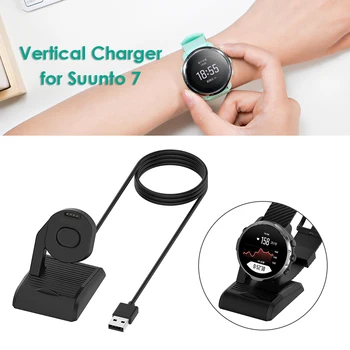 USB Încărcător Cablu de Leagăn Ceas Inteligent de Încărcare Stație de Andocare pentru Suunto 7 Smartwatch Înlocuire Suport de Încărcare Adaptor