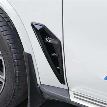 2 Pc-uri Auto Exterioare Modificare Styling Accesorii de Roată Față Parte Fender Priză de Aer Sport Decor Capac Pentru BMW X5 G05