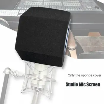 Studio profesional de Microfon Ecran Acustic Filtru Desktop Reducere Microfon Ecran Vântul Zgomot de Înregistrare Pentru YouTube M2O6