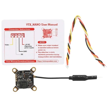 PandaRC VT5804 Nano VTX 5.8 Ghz 48CH 0mW/25 mw/50mW/100mW/200mW/400mW de Comutare Transmițător Video OSD UFL FPV Mici RC Drone